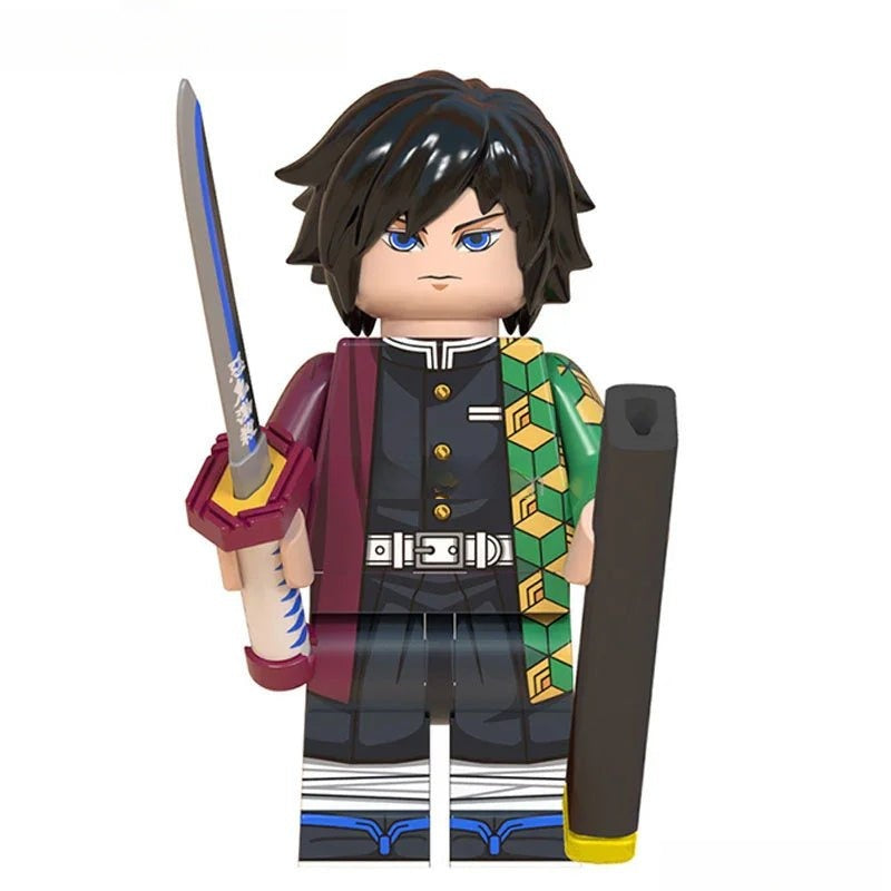 Tomioka Giyuu Demon Slayer Anime Lego Minifigures Custom Toys