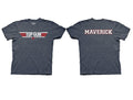 Top Gun Logo and Maverick Name T-Shirt