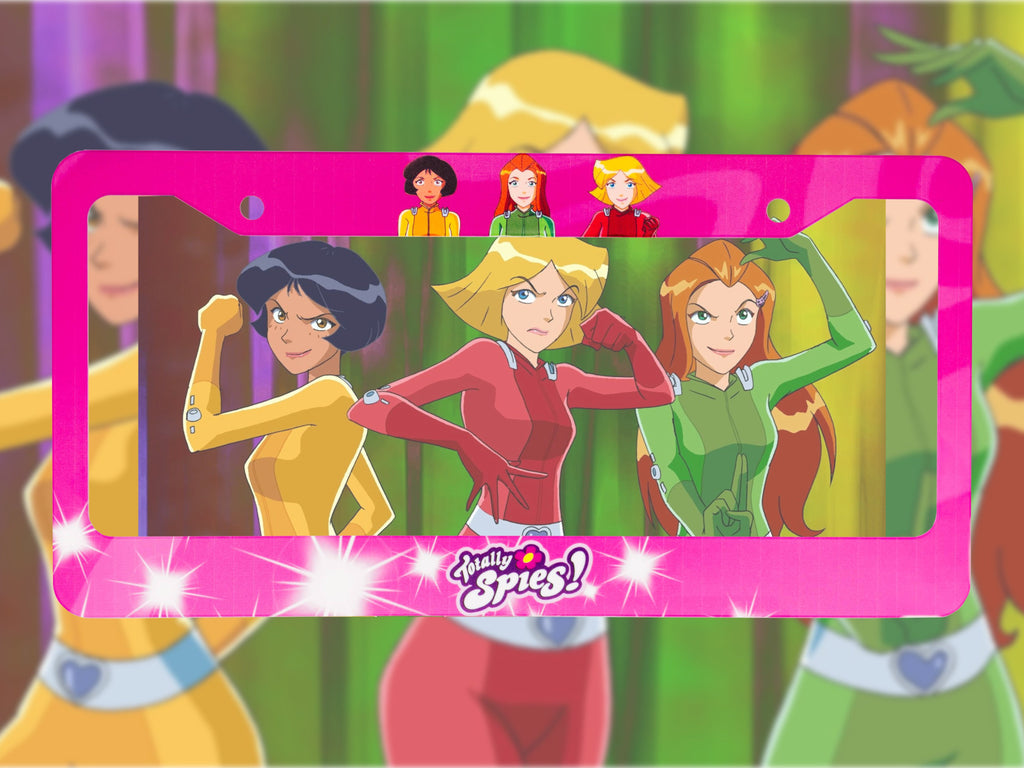 Totally Spies License Plate Frame