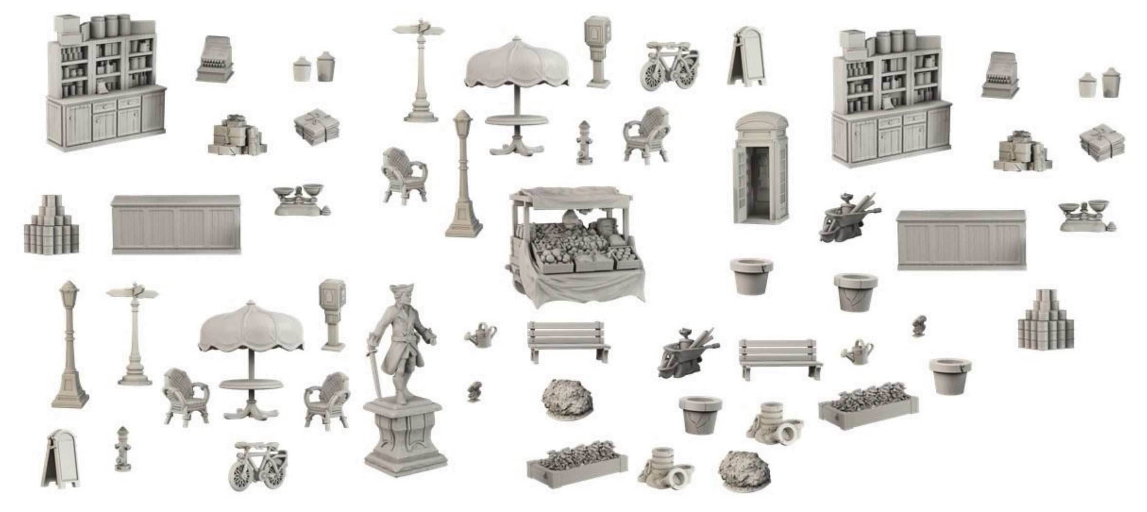 Terrain Crate: Town Square - 