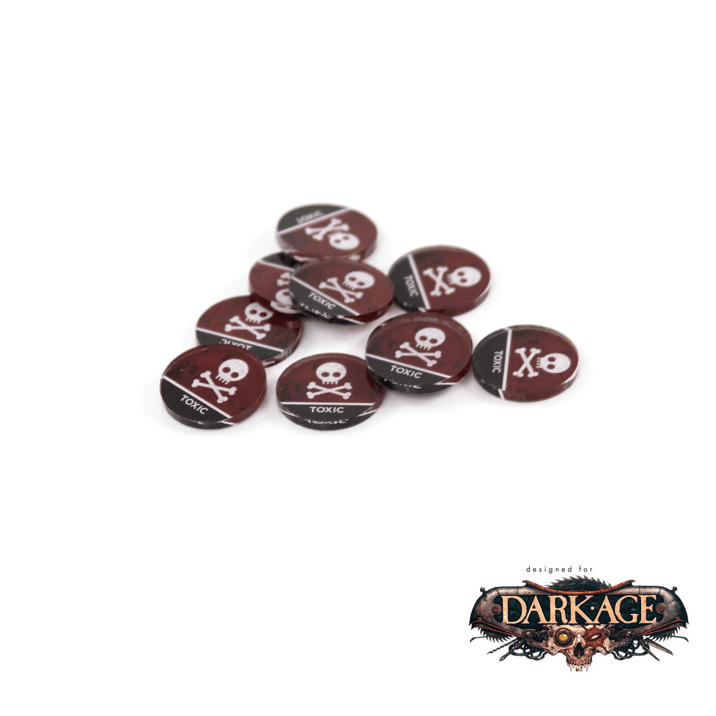 Full Color Dark Age Markers 10-Packs - Toxic