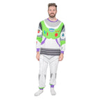 Toy Story Buzz Lightyear Two Piece All the Buzz Costume Pajama Set - S