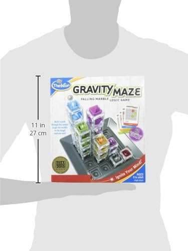 ThinkFun Gravity Maze Marble Run Brain Game and STEM Toy for Boys and Girls Age 8 and Up: Toy of the Year Award Winner - 