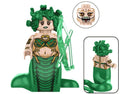 Medusa Minifigure – Gorgon Queen with Snake Hair