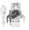 Predator Custom Minifig Transparent