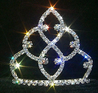 Traditional Tiara - #11187 Silver