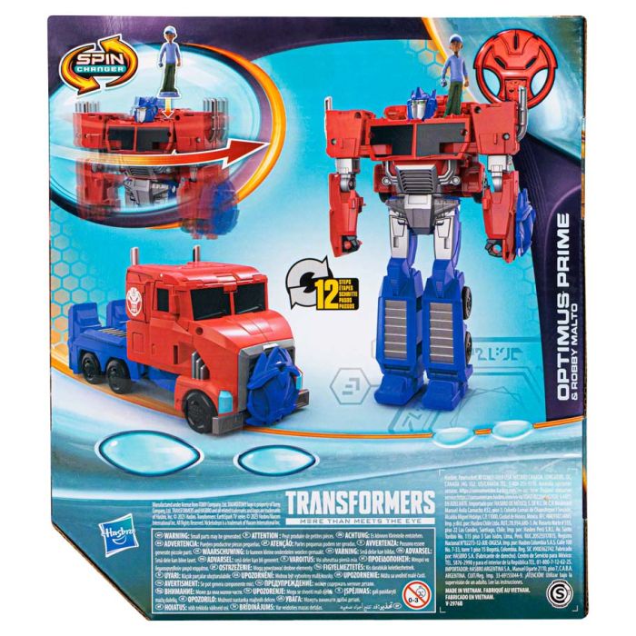 Transformers: EarthSpark: Spinchanger Optimus Prime