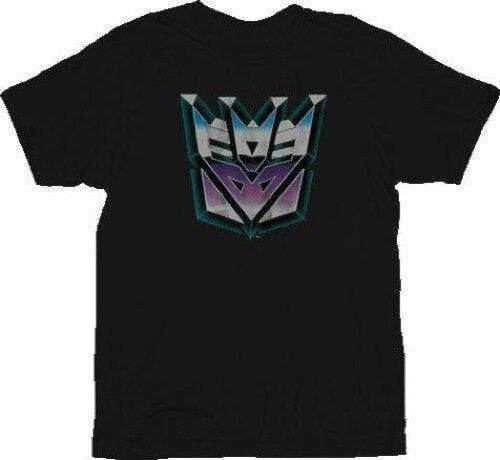 Transformers Evil Decepticon Distressed T-Shirt - S