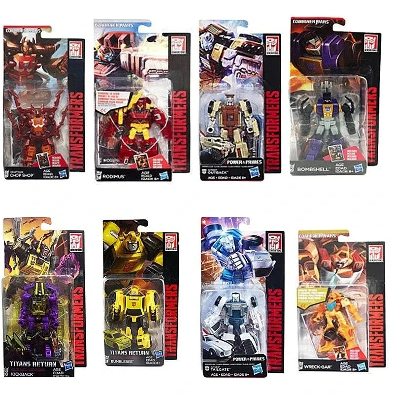 Transformers IDW Commander G Series Cliffjumper Bumblebee Wind Charger Wreck Brawn-Gar Action Figures Model Toy Gift