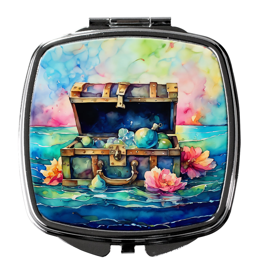 Treasure Chest Compact Mirror