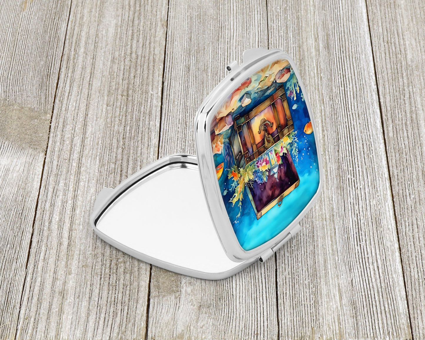 Treasure Chest Compact Mirror