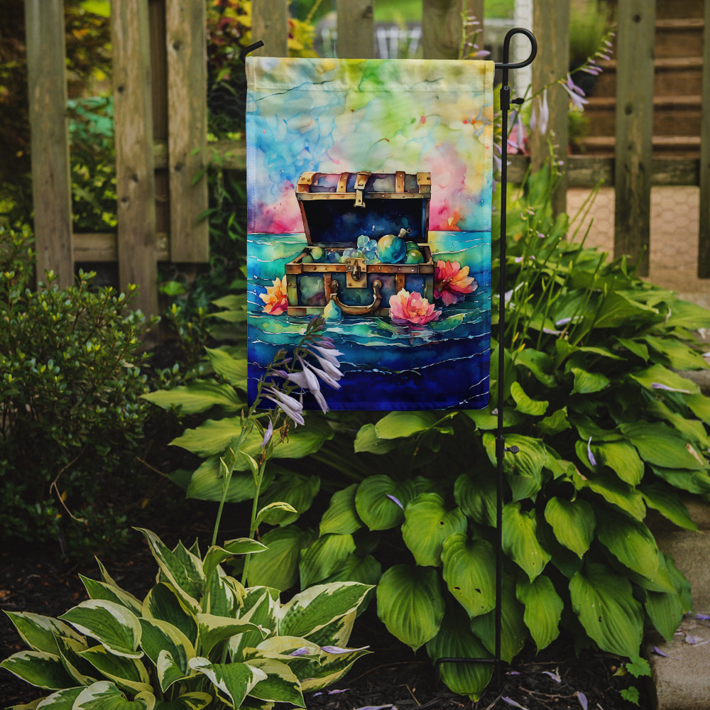 Treasure Chest Garden Flag