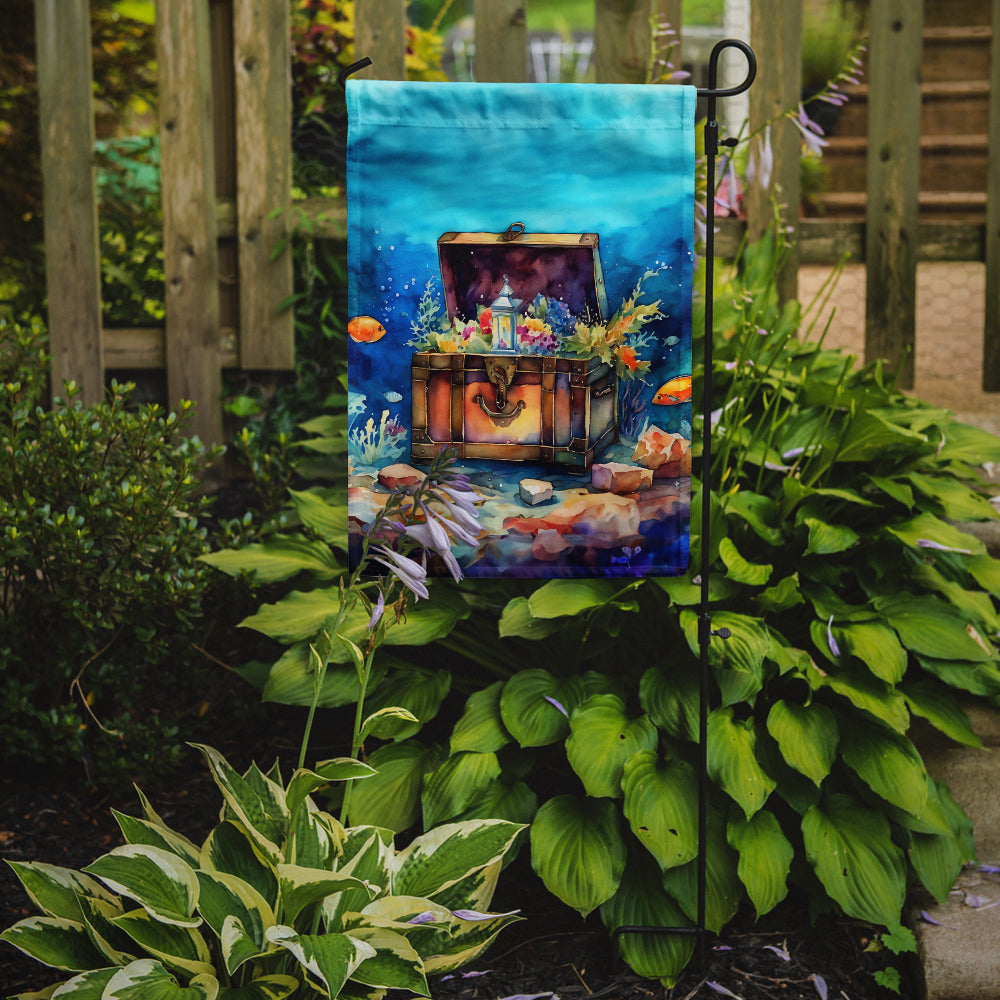 Treasure Chest Garden Flag