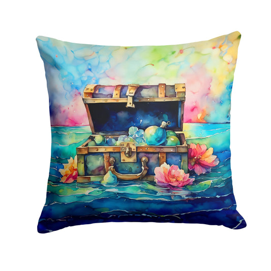 Treasure Chest Throw Pillow