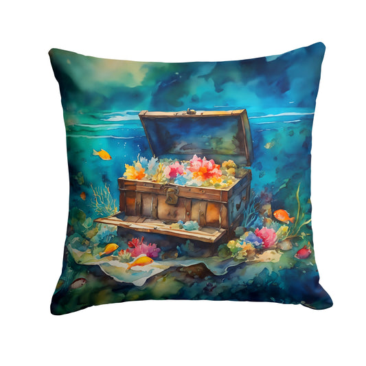 Treasure Chest Throw Pillow