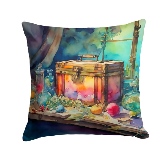 Treasure Chest Throw Pillow