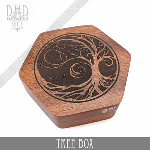 Tree Box Dice Box - 