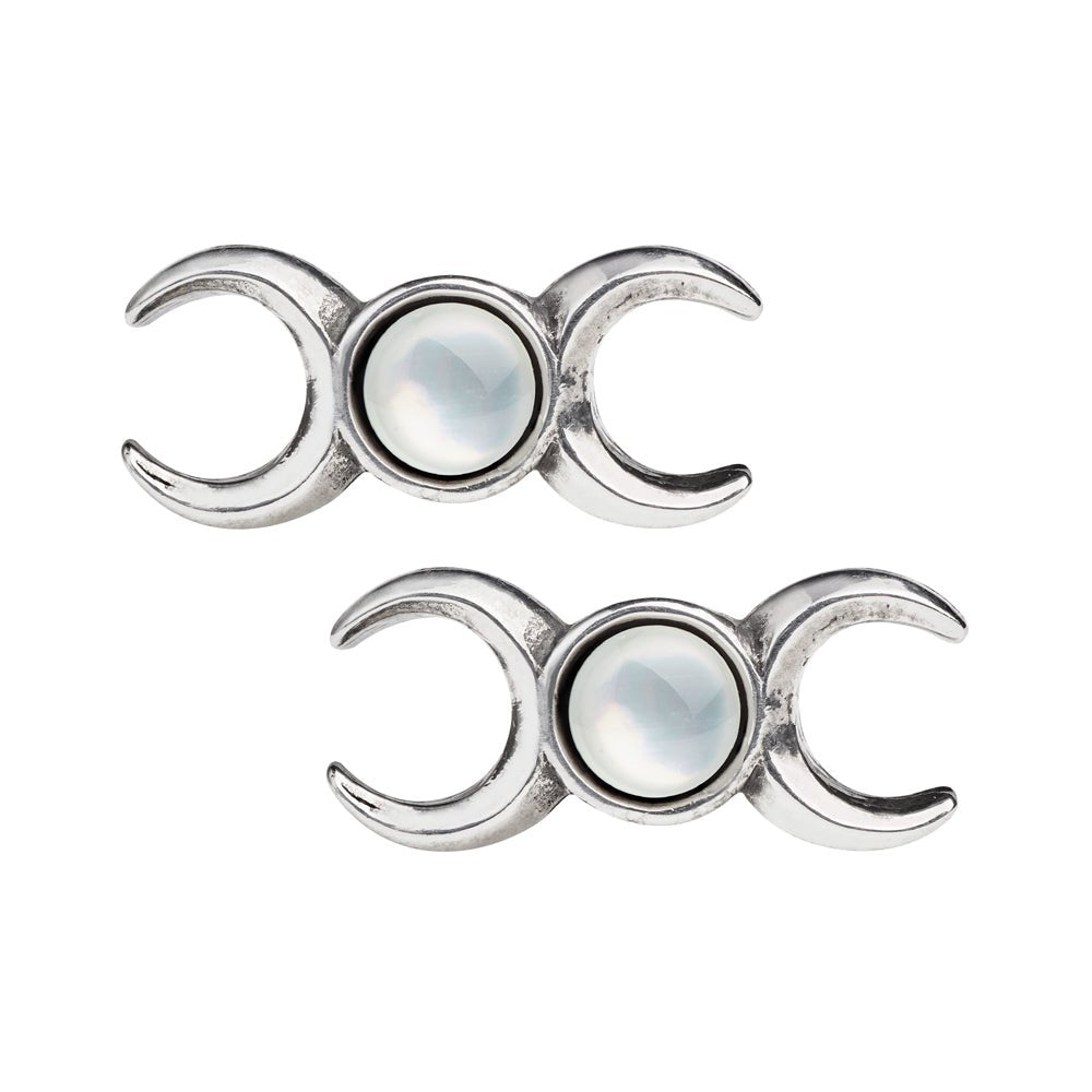 Triple Goddess Studs