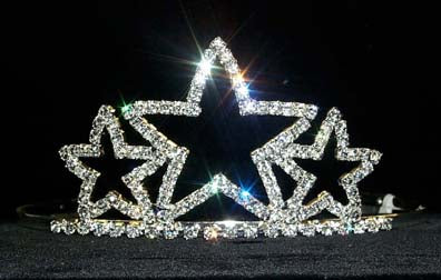 Triple Star Tiara #11387