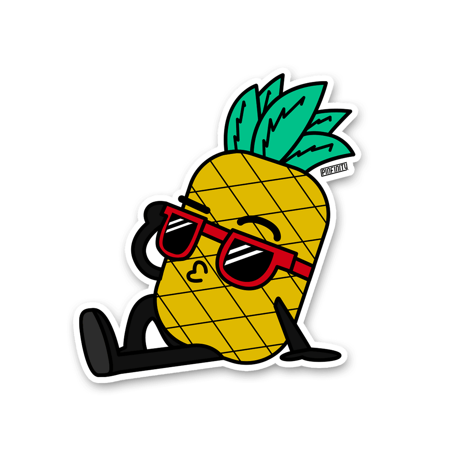 Tropicool Pineapple AR Sticker - 