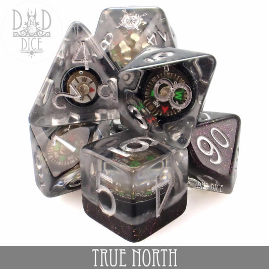 True North Dice Set (Real Compass)