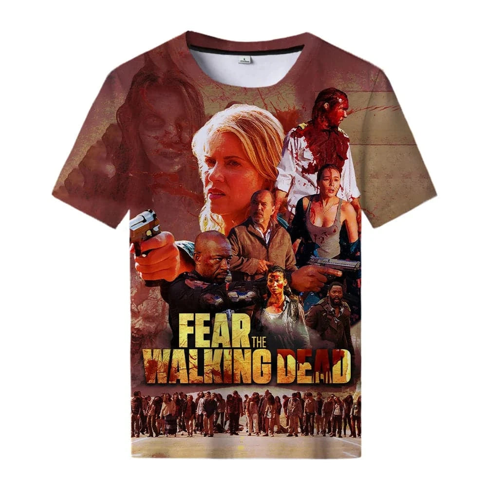 Tshirts TV The Walking Dead 3D Print