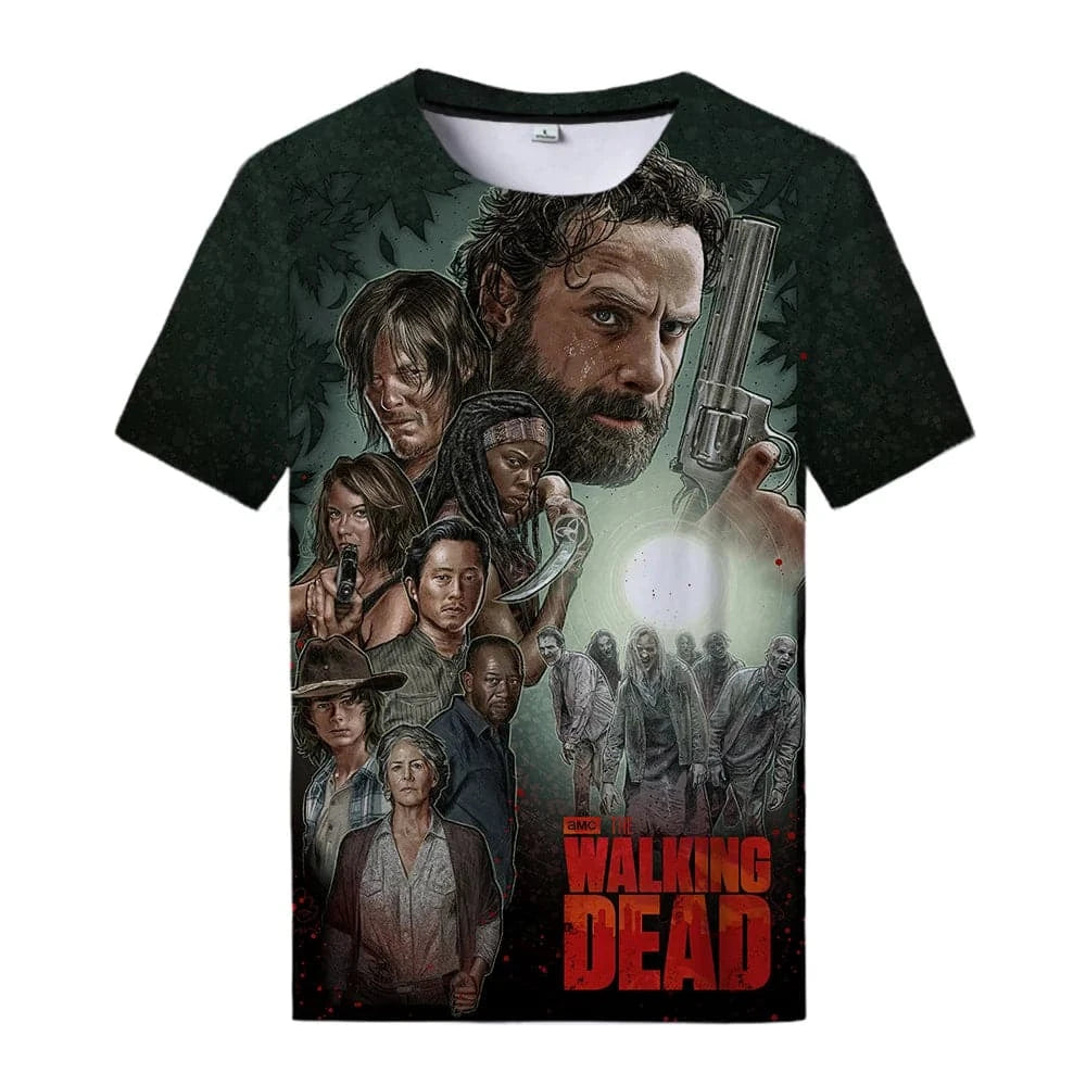 Tshirts TV The Walking Dead 3D Print