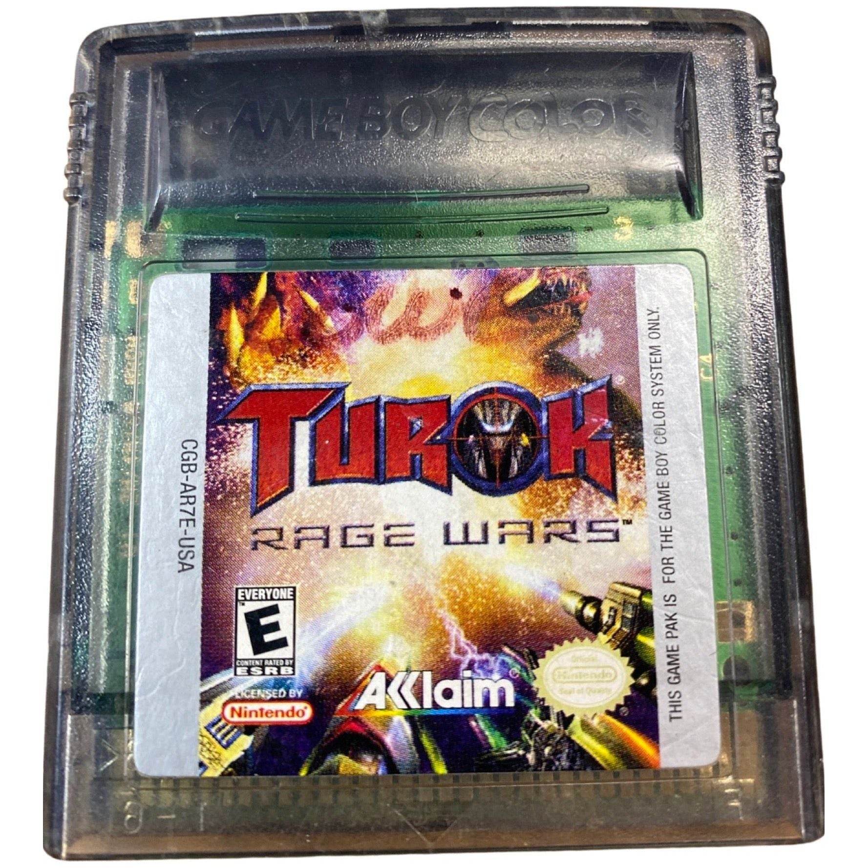Turok Rage Wars - Nintendo GameBoy Color - Imperfect Label
