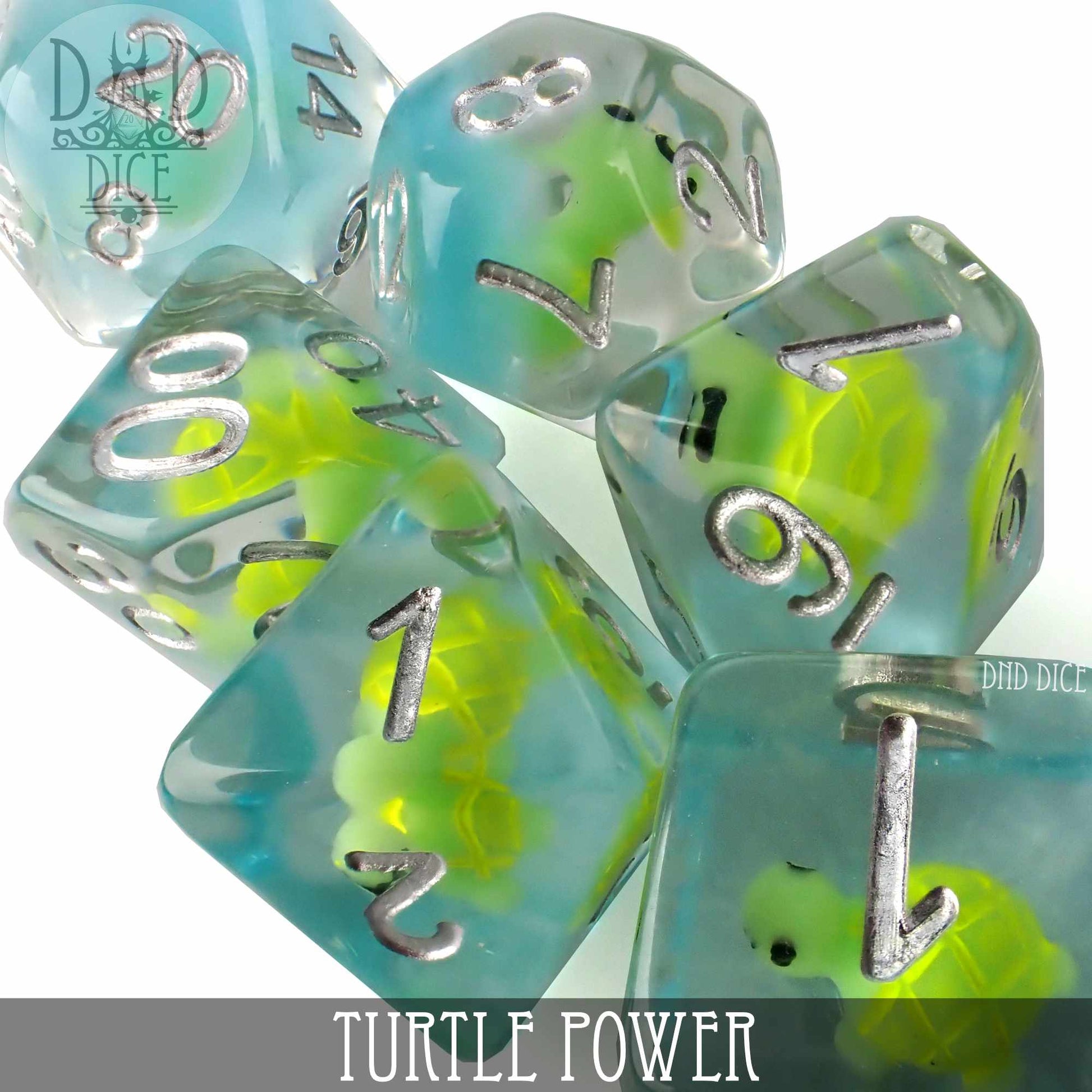 Turtle Power Dice Set