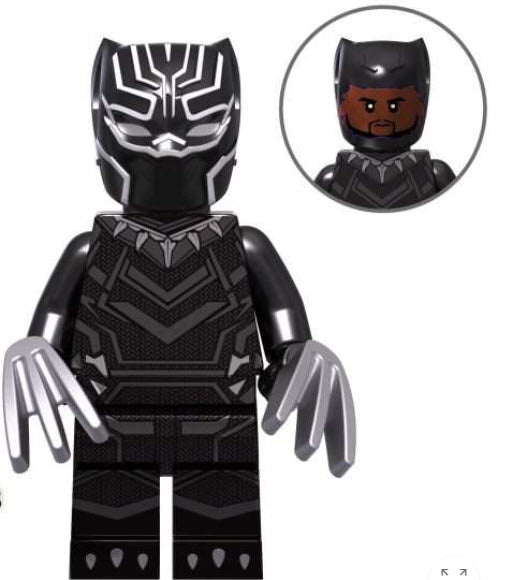 Stealth King Warrior Custom Minifig