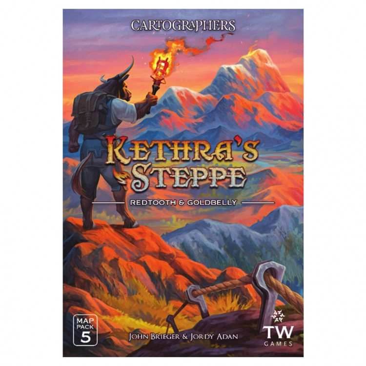 Cartographers: Map Pack 5 - Kethra's Steppe - 