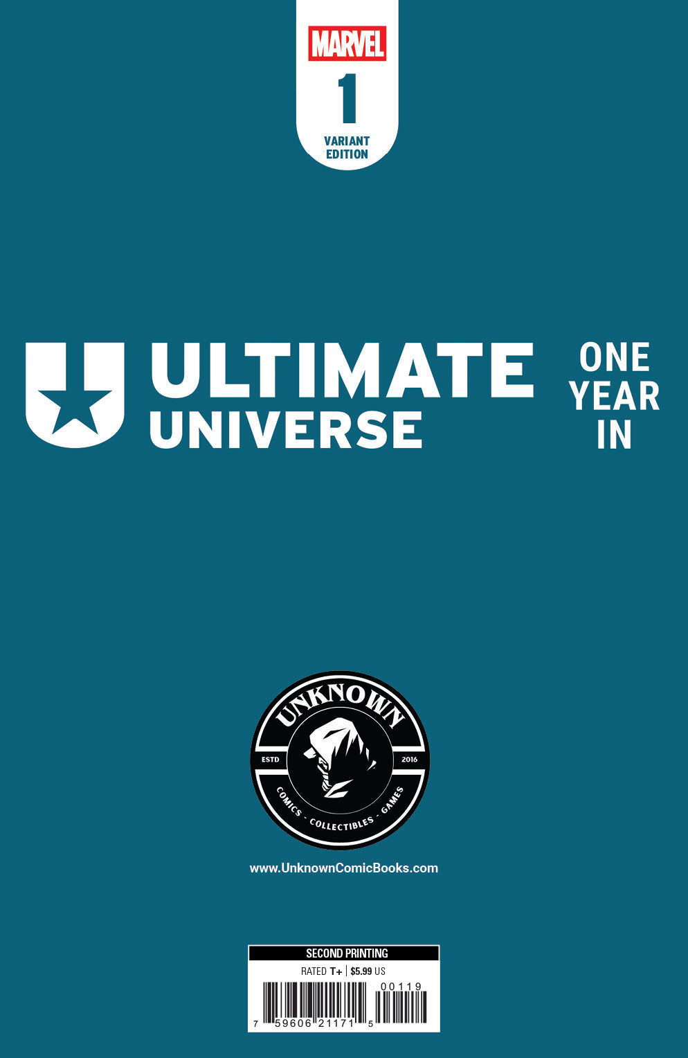 Ultimate Universe: One Year In #1 2nd PTG Unknown Comic Ivan Tao Exclusive Virgin Var (02/05/2025)