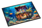 Under the sea Treasure Chest Doormat 24x36in - Role-Players