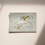 “Monoceros Constellation” Unicorn Art Print