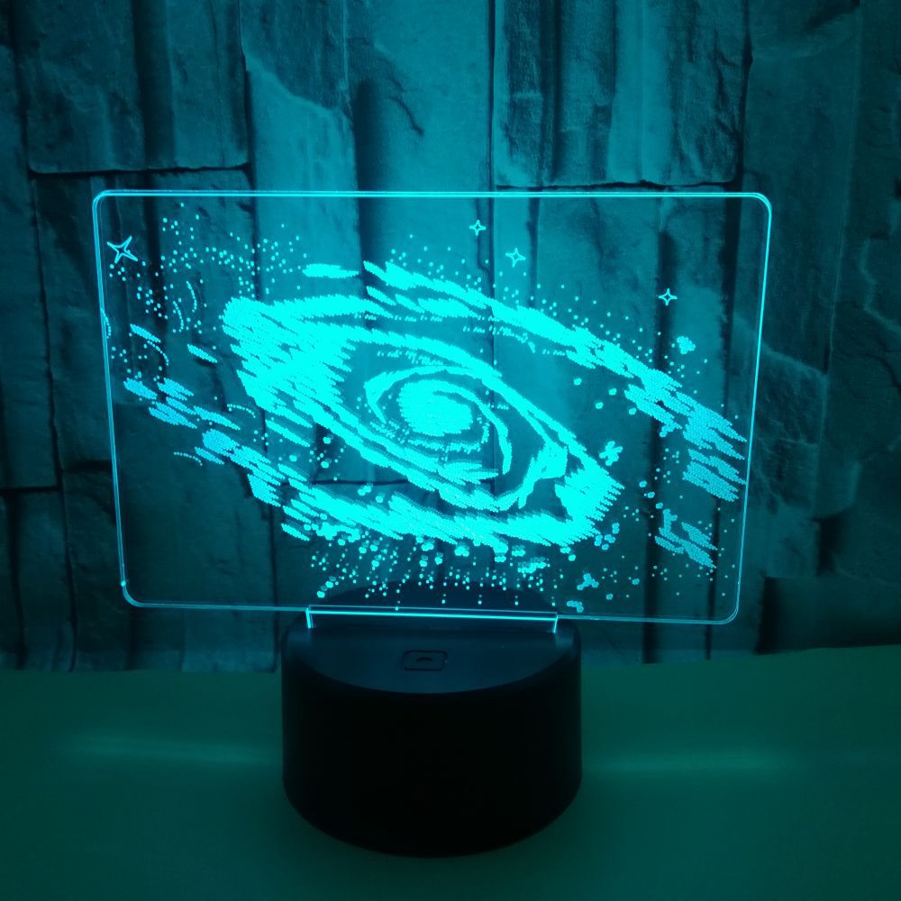 Universe 3D Small Night Lamp Colorful Visual Creativity