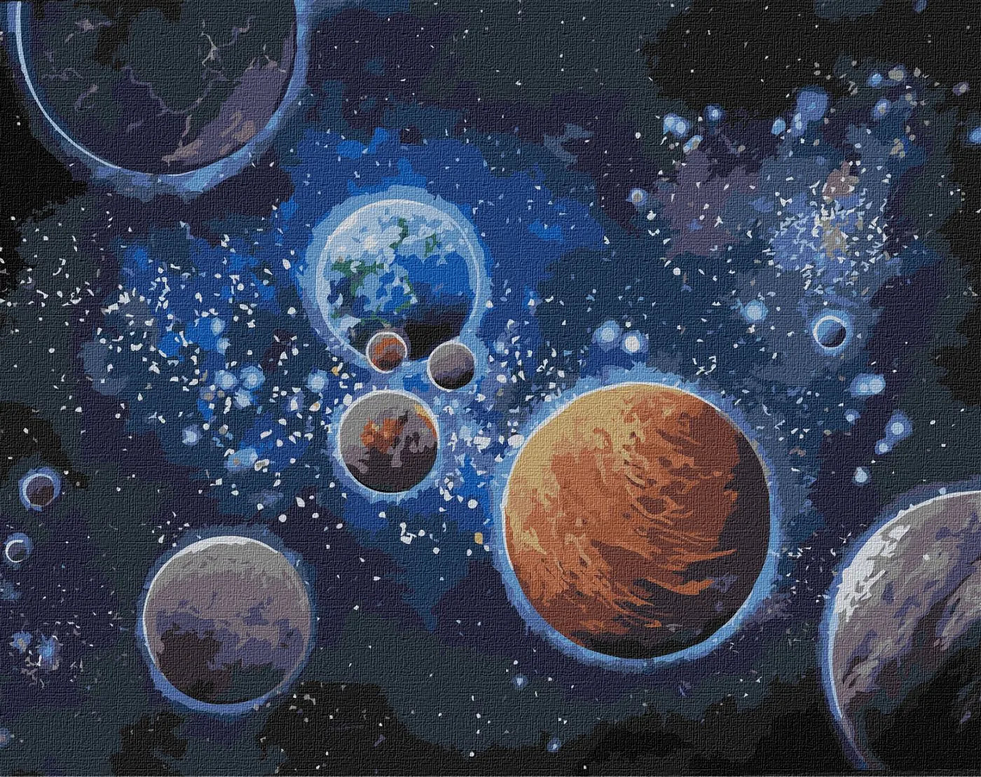 Secrets of the Worlds Painting by Numbers Kit by Ideyka KHO9551