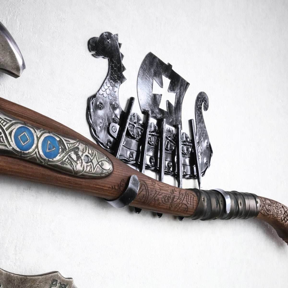 Silver Stand for Leviathan Axe - 