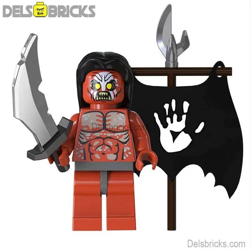 Uruk-hai from Lord of The Rings Lego Minifigures Custom Toys 3 - 