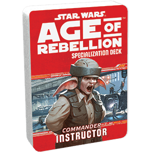 Star Wars: Age of Rebellion: Instructor Specialization Deck - 