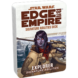 Star Wars: Edge of the Empire: Explorer Signature Abilities Deck - 