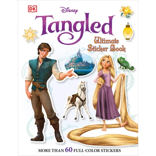 Ultimate Sticker Book: Tangled: More Than 60 Reusable Full-Color Stickers