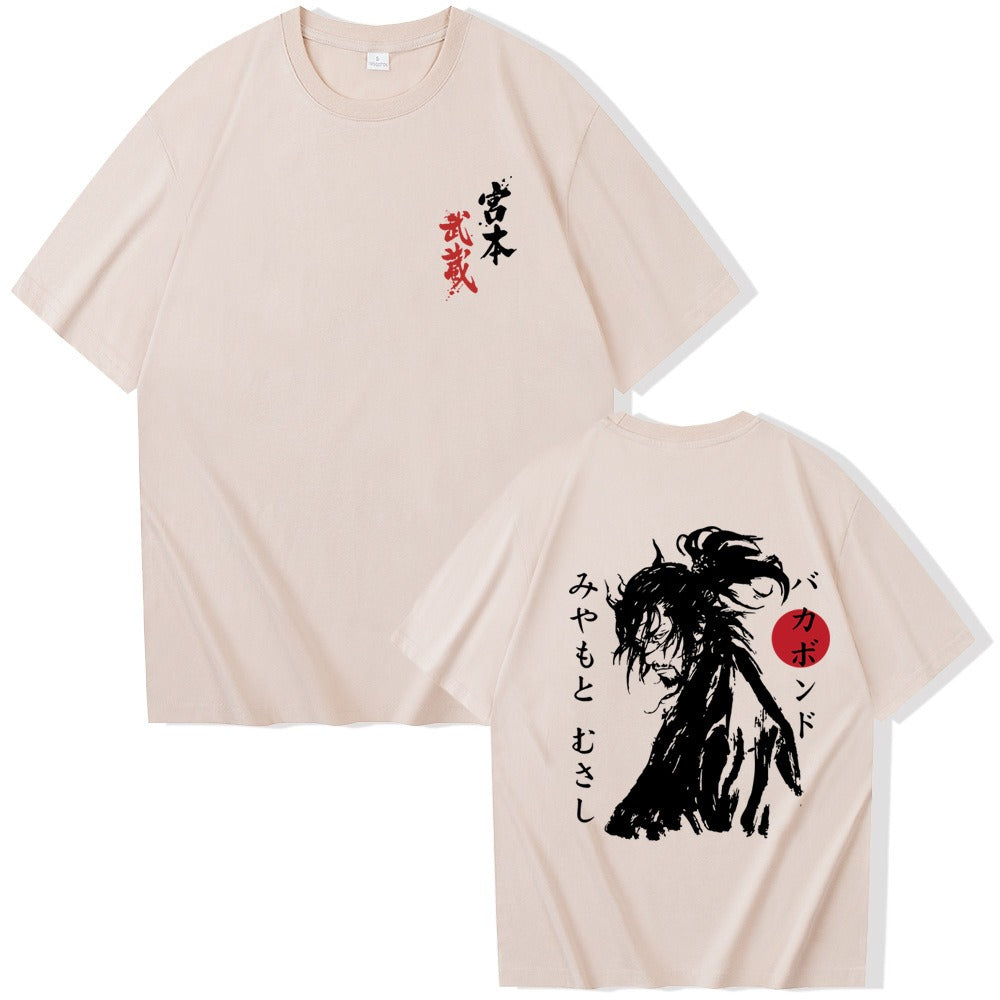 Vagabond Miyamoto Musashi short-sleeved women's T-shirt summer