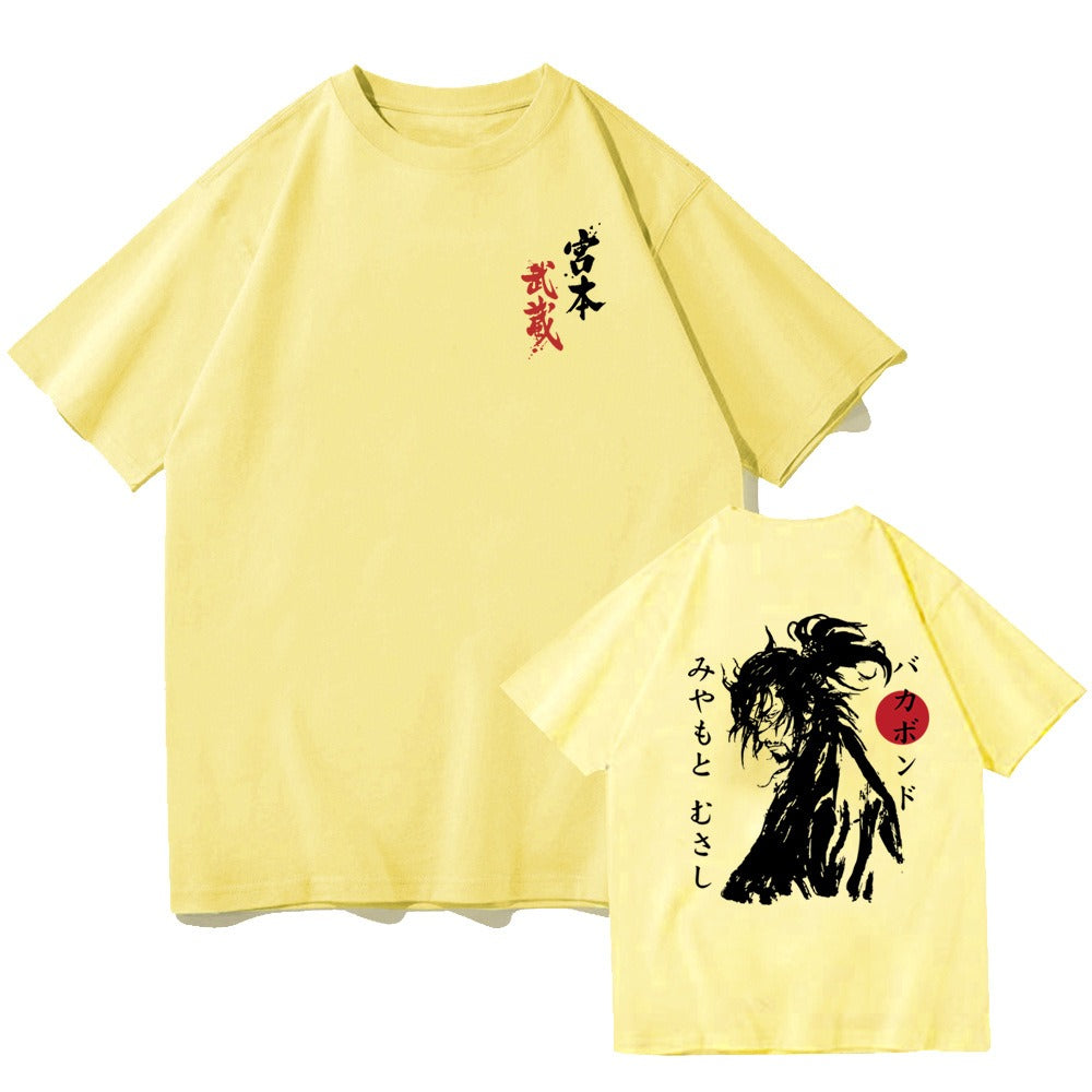 Vagabond Miyamoto Musashi short-sleeved women's T-shirt summer