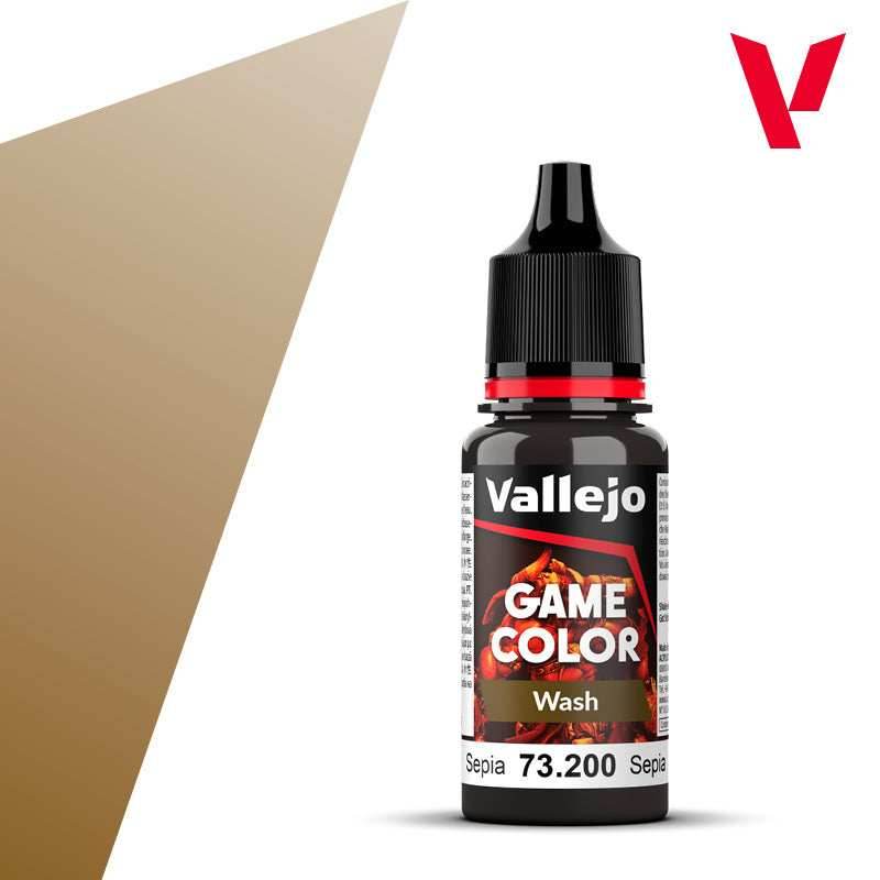 Game Color: Wash - Sepia - 