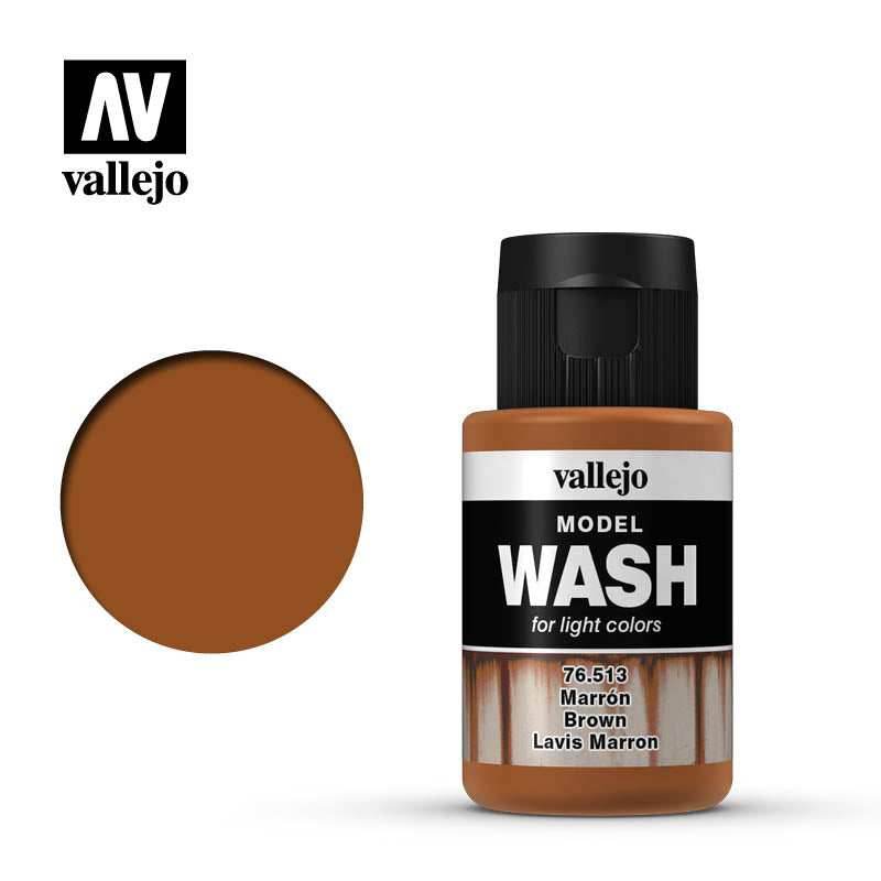 Model Wash: Brown - 
