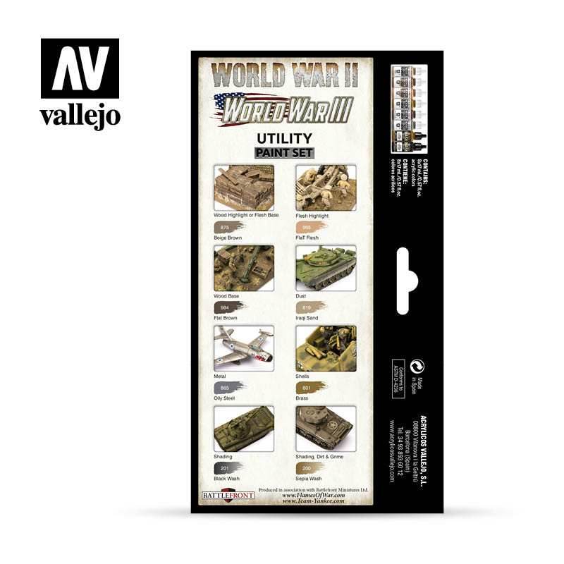Model Color: Utility Paint Set WWII & WWIII - 