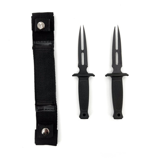 Valor Forked Blade Boot Knife Set