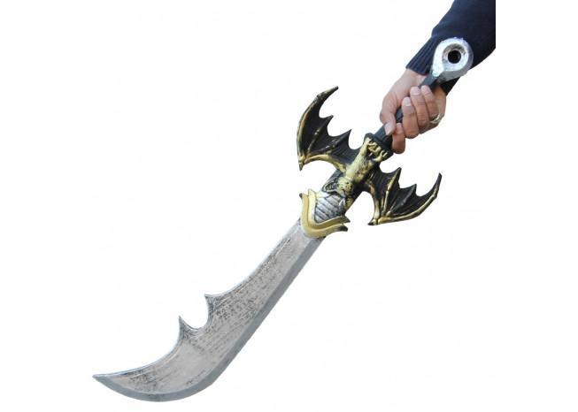 Vampire Life Essence Foam Blood Scimitar