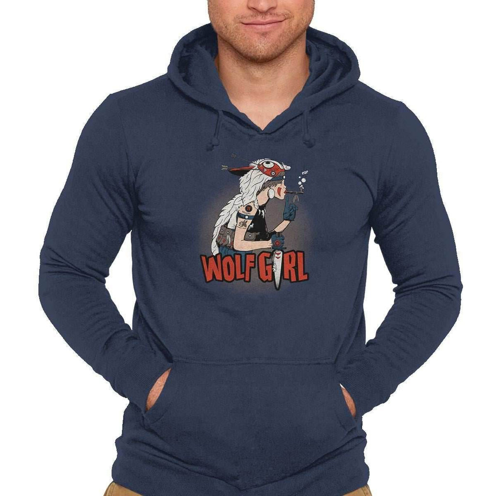 Wolf Girl - Unisex / Navy / S