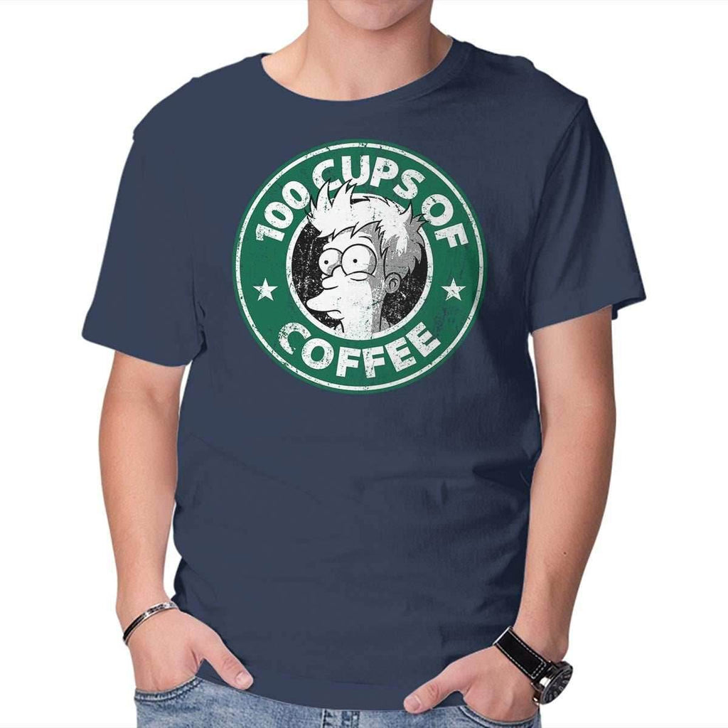 100 Cups of Coffee - Mens / Navy / S